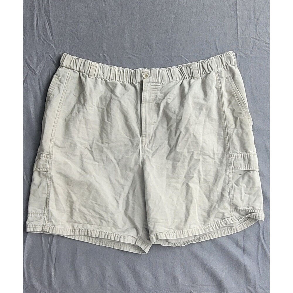 Island Passport Cargo Khaki Shorts Size 3XL